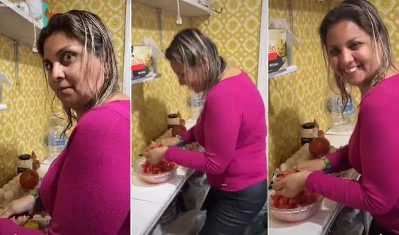 Joven le hace una broma a su mamá con canción de reguetón y ella reacciona bailando