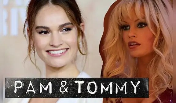 De Cenicienta a Pam & Tommy: Lily James y su cambio radical para ser Pamela Anderson