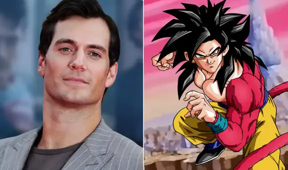 Dragon Ball: Henry Cavill se luce como Goku Super saiyajin 4 en ilustración fan art  