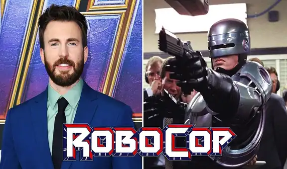 Chris Evans sería el nuevo RoboCop en reboot del clásico de los años 80