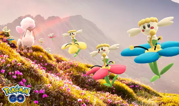 Pokémon GO anuncia el evento de San Valentín 2022 con Flabébé, Floette y Florges