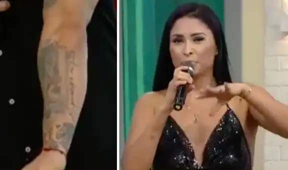 Pamela Franco duda del tatuaje de Christian Domínguez: “No lo considero una prueba de amor”