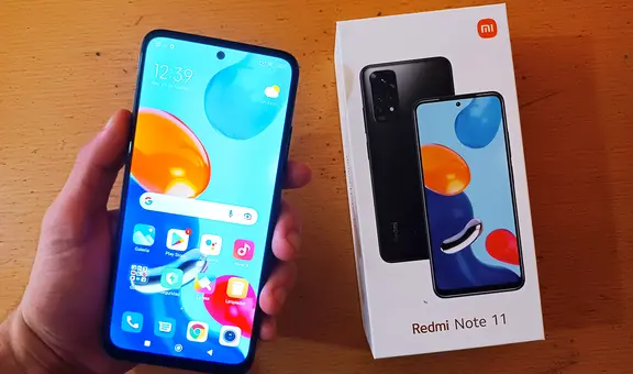 Redmi Note 11: unboxing del nuevo teléfono con procesador Qualcomm Snapdragon 680