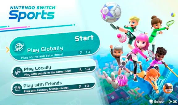 Nintendo lanzará Switch Sports, el juego inspirado en el clásico Wii Sports