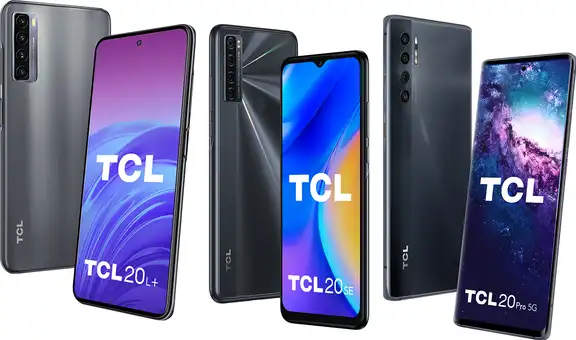 La nueva serie 20 de smartphones TCL llega oficialmente a Perú con 3 modelos