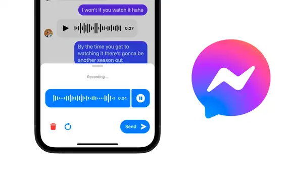 Facebook Messenger ahora permitirá grabar mensajes de voz de hasta 30 minutos