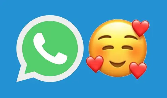 WhatsApp: ¿qué significa la carita rodeada de corazones y cuándo debes usarla?