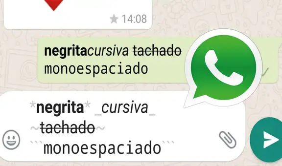 WhatsApp: ¿cómo escribir con letras negritas, cursivas y tachadas a tus contactos?