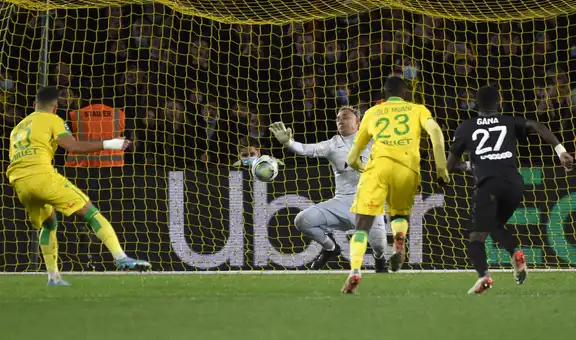 ¡Sorpresa en Francia! PSG cayó 3-1 ante Nantes por la fecha 25 de la Ligue 1