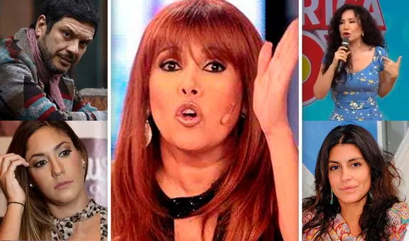 Las peleas más sonadas de Magaly Medina con famosos en televisión