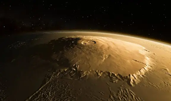 El Monte Olimpo, la montaña más alta del sistema solar: 3 veces más que el Everest