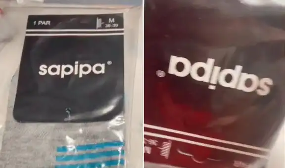 Madre le regala a su hija unas medias Adidas, pero estas resultan ser bambas