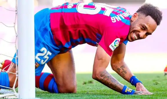 Aubameyang confesó el motivo por el que fichó por FC Barcelona