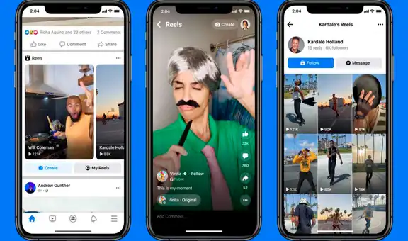 Facebook lanza a nivel global sus propios ‘reels’, los videos verticales cortos