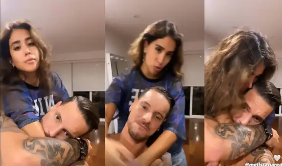 Anthony Aranda celebra su ingreso a EEG junto a Melissa Paredes: “Mi amorcito me ha cocinado”