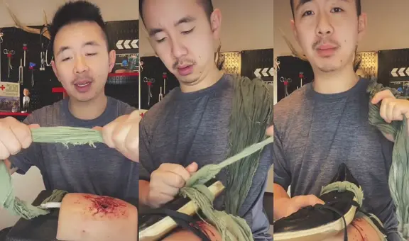 TikTok viral: doctor tiktoker enseña primeros auxilios para heridos ante contexto de guerra