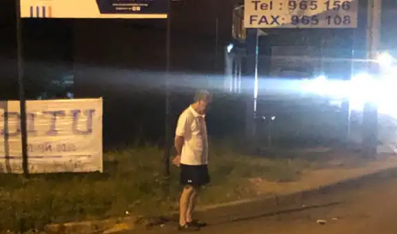 Twitter viral: padre espera todas las noches a su hija en el paradero para acompañarla a casa