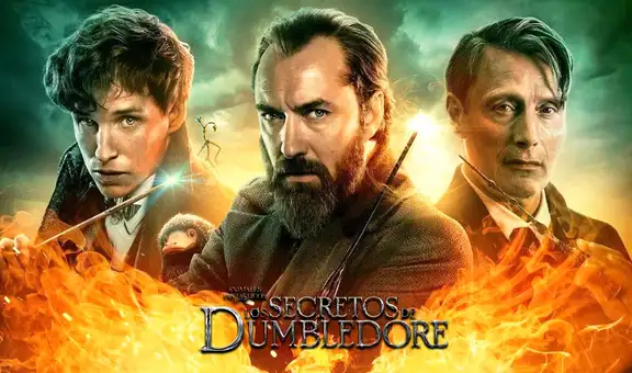 Animales Fantásticos 3: nuevo póster reúne a Dumbledore, Grindelwald y Newt Scamander 