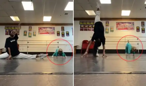 Joven baila canción de Michael Jackson con su sobrina y ambas cautivan en TikTok