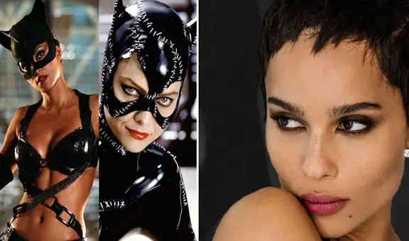 “The Batman”: Zoe Kravitz recibe apoyo de Halle Berry, Michelle Pfeiffer y Anne Hathaway 