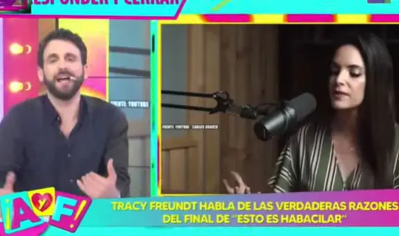 ‘Peluchín’ y Gigi sobre “Esto es Habacilar” tras confesiones de Tracy Freundt: “Fue un fracaso”