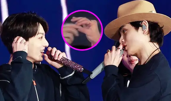 “BTS PTD Seoul” día 2: Jungkook recibió anillo de Taehyung, pero se le cayó en el escenario