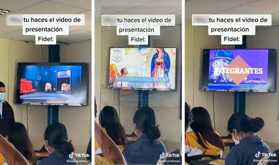 Escolar presentó un trabajo en video: el 90% fue introducción y el resto contenido del tema