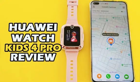 Huawei Watch Kids 4 Pro: review del reloj inteligente para niños con cámara integrada