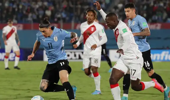 Con polémica en el final, Uruguay derrotó 1-0 a Perú y clasificó al Mundial Qatar 2022