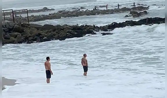 Miembros del Sodalicio fueron captados en la playa mientras la casa de Salinas era allanada