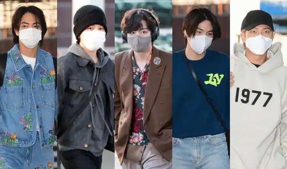 BTS viaja a Las Vegas: fotos y videos de Bangtan en el aeropuerto de Incheon