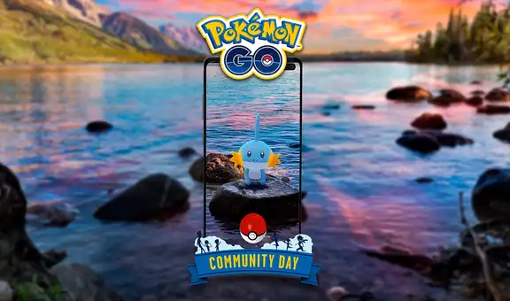 Pokémon GO anuncia el Día de la Comunidad clásico con Mudkip