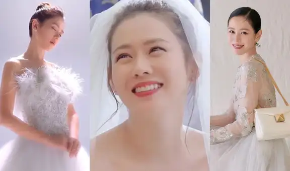 Son Ye Jin: vestidos de novia que lució la actriz previo a su boda con Hyun Bin
