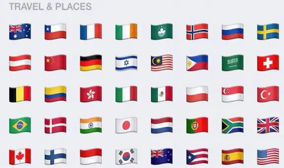 ¿Por qué ya no habrá nuevos emojis de banderas en tu smartphone?