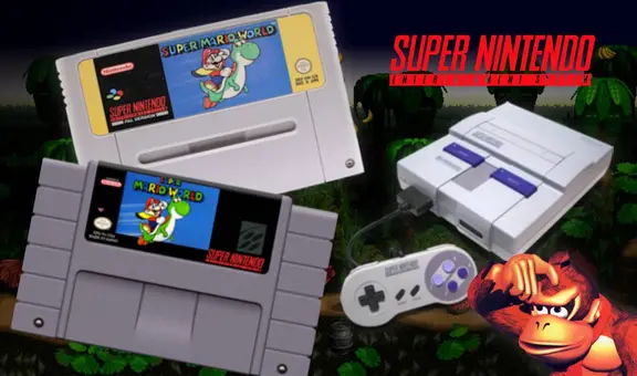 ¿Por qué los cartuchos de Super Nintendo tenían 2 formas en Perú?