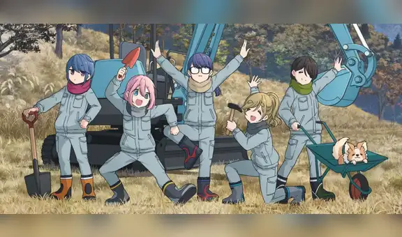 “Yuru Camp”: revelan nuevo PV oficial y visuals de la película