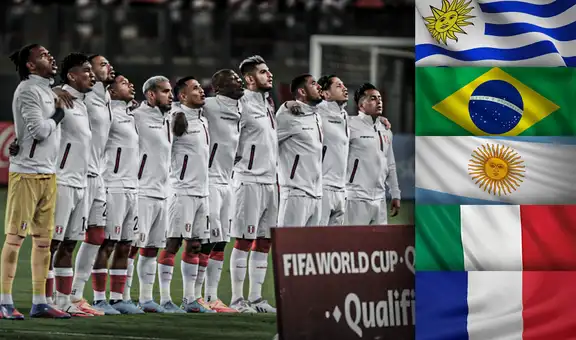 Siempre que Perú jugó en el mundial, enfrentó al campeón