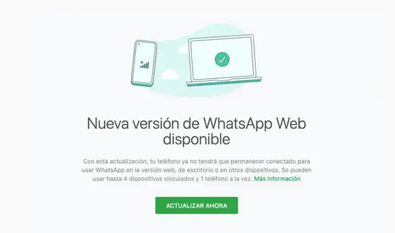 WhatsApp Web: ¿cómo volver a la antigua versión que carga tus conversaciones más rápido?