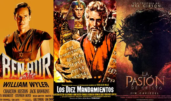 Películas en Semana Santa: lista con las mejores films clásicos para ver el Jueves y Viernes Santo