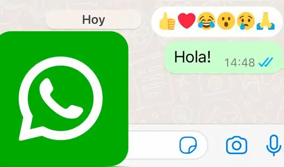 WhatsApp permitirá a los usuarios añadir más emojis en las reacciones a mensajes