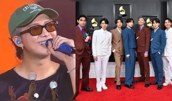 Namjoon de BTS: “No vinimos a Las Vegas por los Grammy, sino para ver a ARMY”