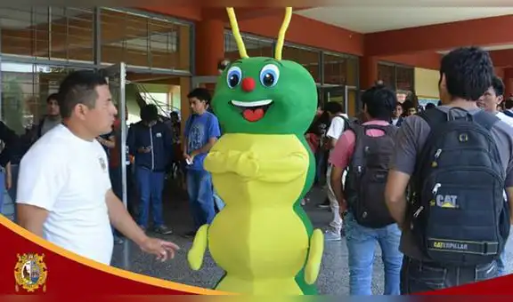 ¿Por qué la mascota del comedor de San Marcos es un gusano?  