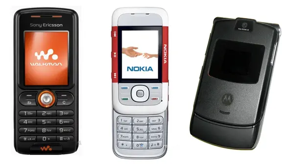 Los 5 celulares que fueron todo un éxito antes de la era del smartphone