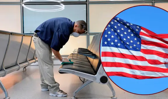 ¿Cuál es el sueldo de un trabajador de limpieza o conserje en Estados Unidos?