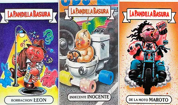 ¿Te acuerdas del álbum “La pandilla basura”? Descubre por qué lo sacaron del mercado
