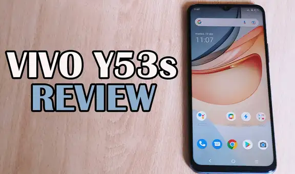 Vivo Y53s: review del teléfono económico con gran batería y triple cámara trasera