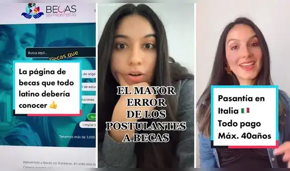 5 tiktokers que te ayudarán a conseguir becas para estudiar en el extranjero