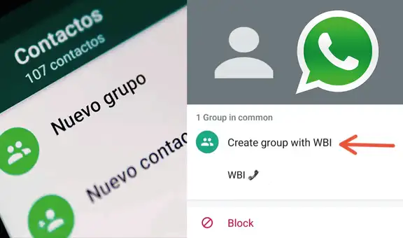 WhatsApp facilitará la opción de crear grupos con un acceso directo en los perfiles