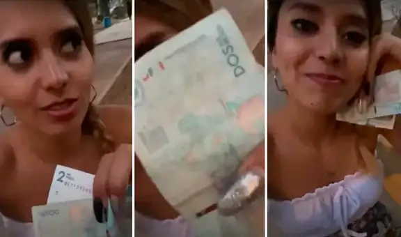 Le dan 4.000 pesos colombianos por cantar, pero descubre que solo equivalía a un dólar