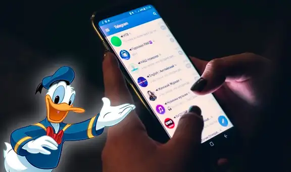 Telegram: ¿quieres que el Pato Donald te avise cuando tengas un nuevo mensaje?